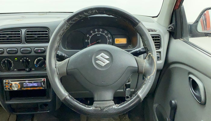 2012 Maruti Alto K10 LXI P, Petrol, Manual, 39,260 km, Steering Wheel Close Up
