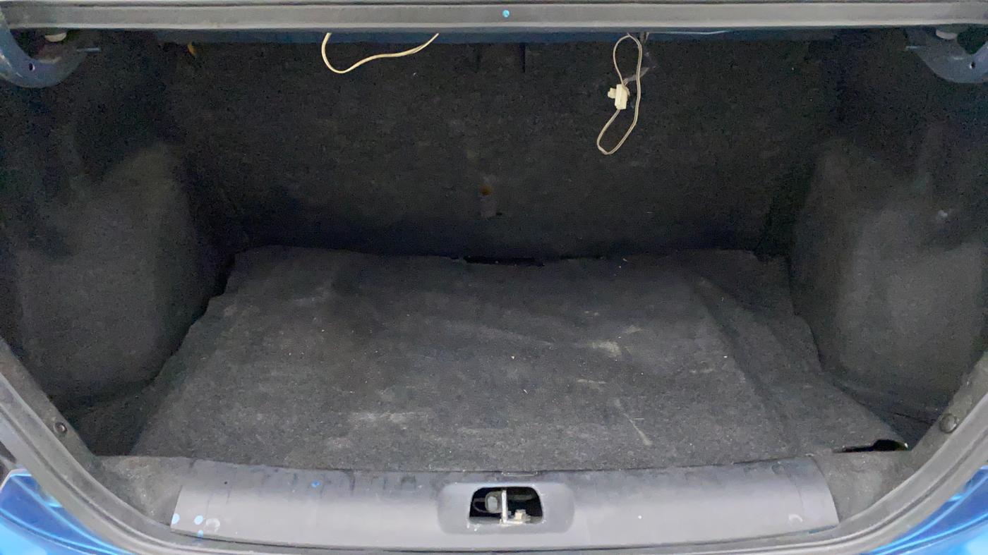 2012 Maruti Swift Dzire LXI, Petrol, Manual, 66,700 km, Boot Inside