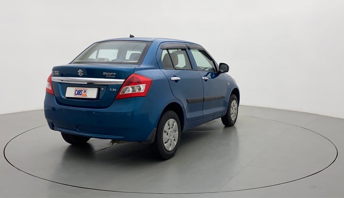 2012 Maruti Swift Dzire LXI, Petrol, Manual, 66,700 km, Right Back Diagonal