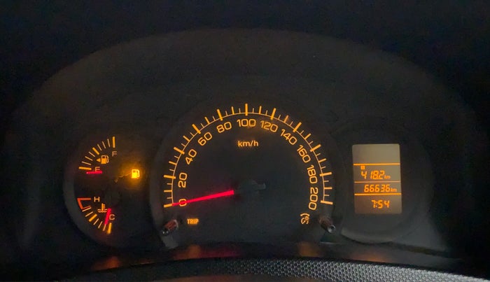 2012 Maruti Swift Dzire LXI, Petrol, Manual, 66,700 km, Odometer Image