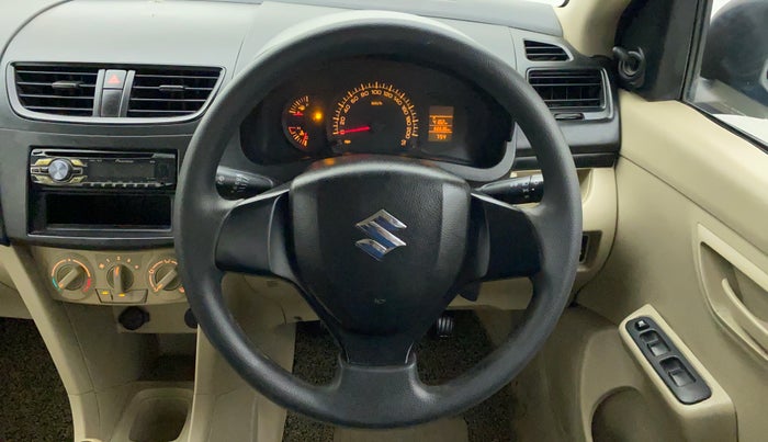 2012 Maruti Swift Dzire LXI, Petrol, Manual, 66,700 km, Steering Wheel Close Up