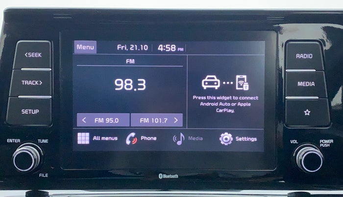 2021 KIA SELTOS HTK PLUS 1.5 DIESEL, Diesel, Manual, 45,344 km, Infotainment System