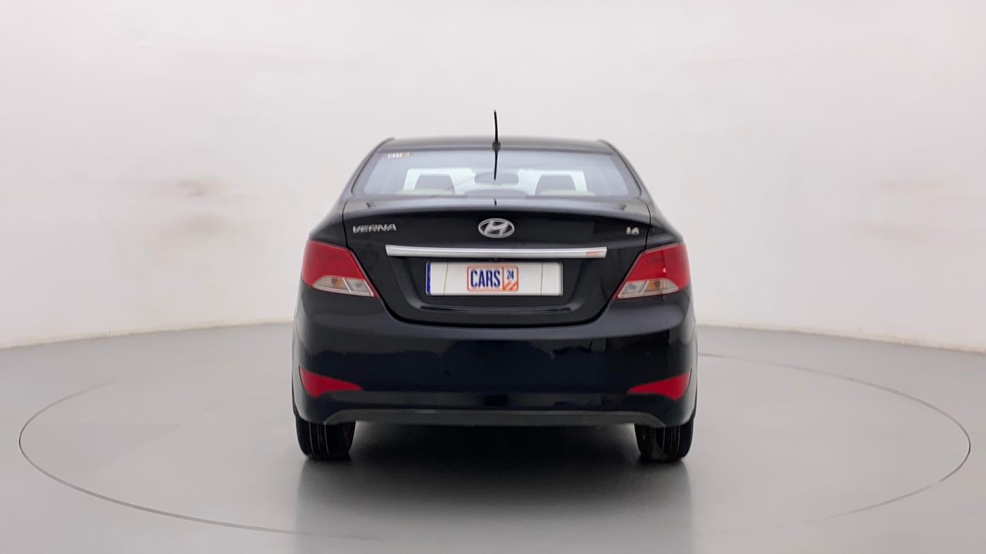 2015 Hyundai Verna FLUIDIC 4S 1.6 VTVT S(O), Petrol, Manual, 27,726 km, Back/Rear
