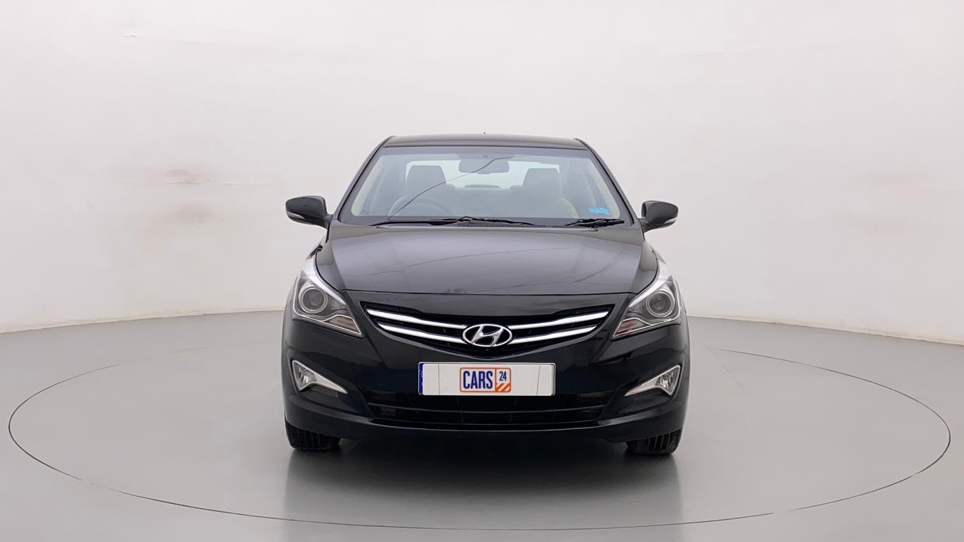 2015 Hyundai Verna FLUIDIC 4S 1.6 VTVT S(O), Petrol, Manual, 27,726 km, Front