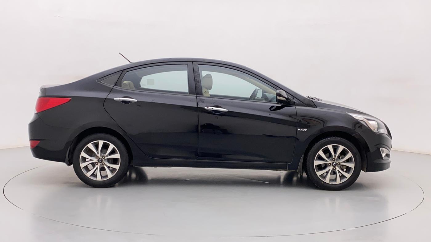 2015 Hyundai Verna FLUIDIC 4S 1.6 VTVT S(O), Petrol, Manual, 27,726 km, Right Side View