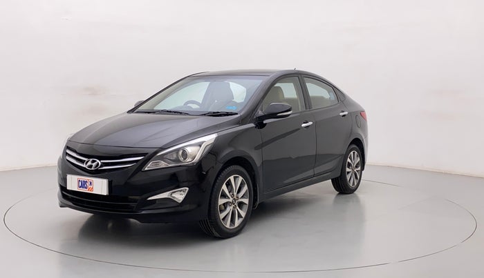 2015 Hyundai Verna FLUIDIC 4S 1.6 VTVT S(O), Petrol, Manual, 27,726 km, Left Front Diagonal