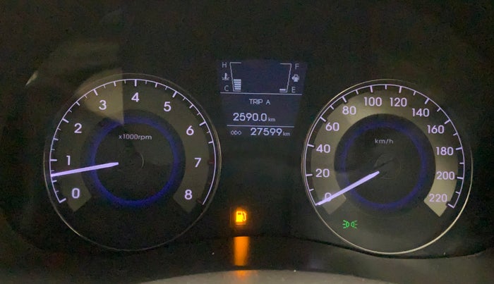 2015 Hyundai Verna FLUIDIC 4S 1.6 VTVT S(O), Petrol, Manual, 27,726 km, Odometer Image
