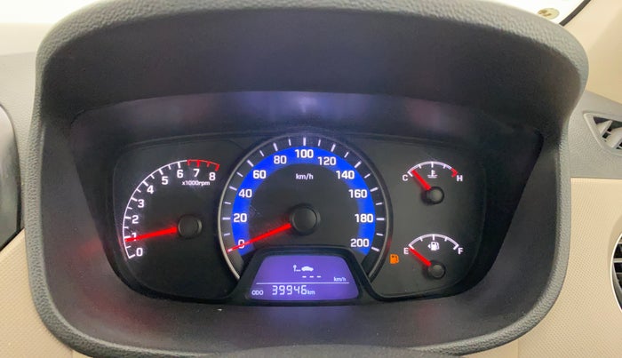 2015 Hyundai Xcent S (O) 1.2, Petrol, Manual, 39,919 km, Odometer Image
