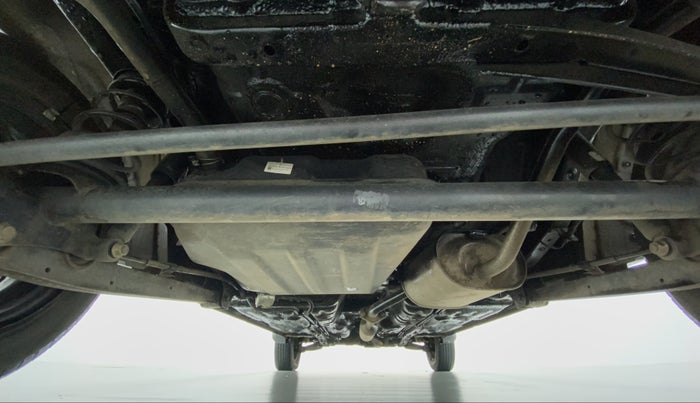 2017 Maruti Alto K10 VXI P, Petrol, Manual, 18,382 km, Rear Underbody