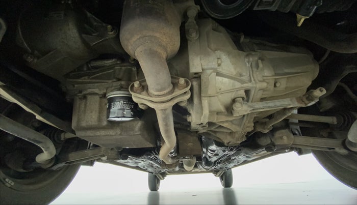 2017 Maruti Alto K10 VXI P, Petrol, Manual, 18,382 km, Front Underbody
