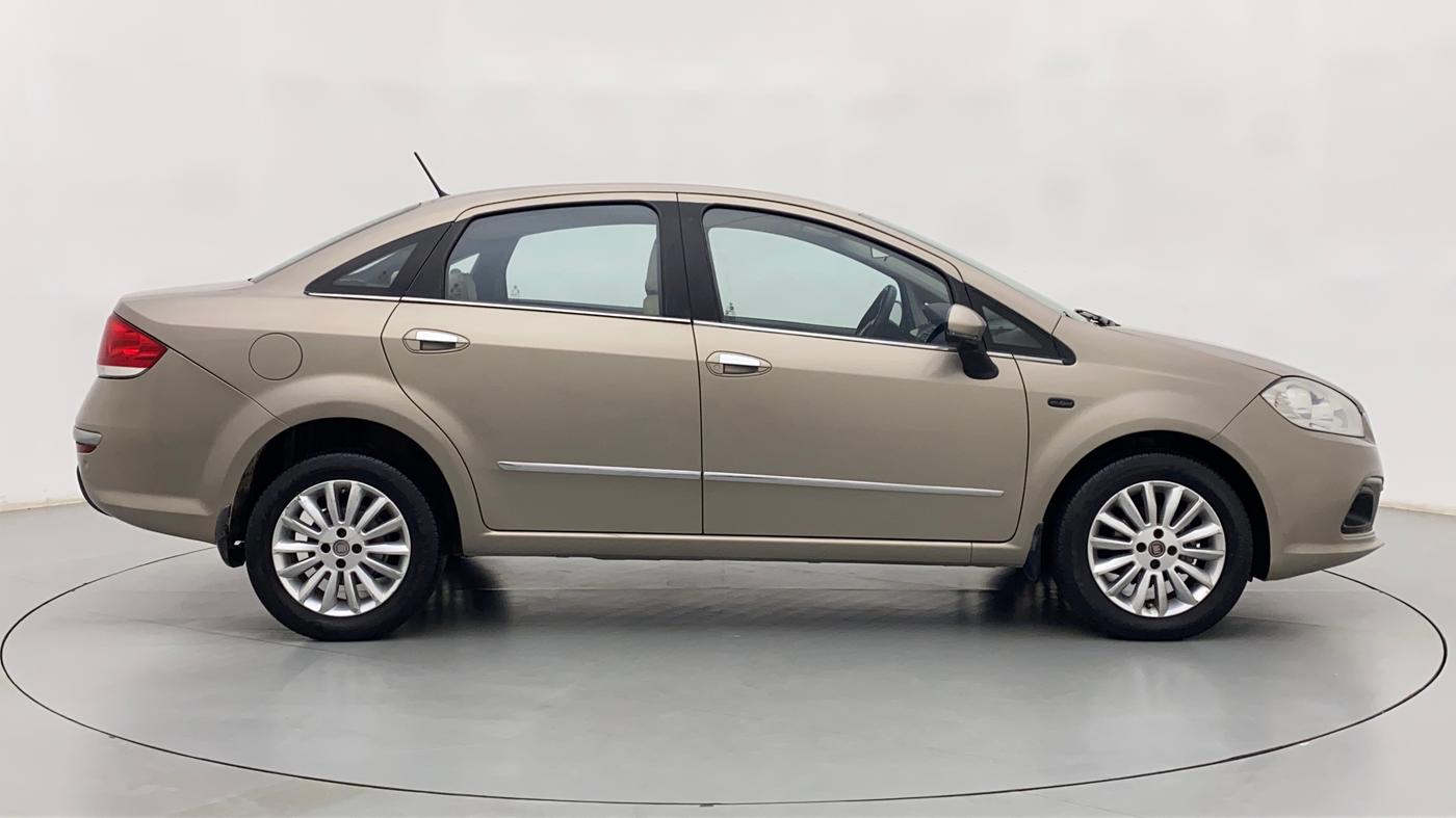 2014 Fiat Linea DYNAMIC 1.3 L ADVANCED MULTIJET, Diesel, Manual, 1,54,683 km, Right Side View