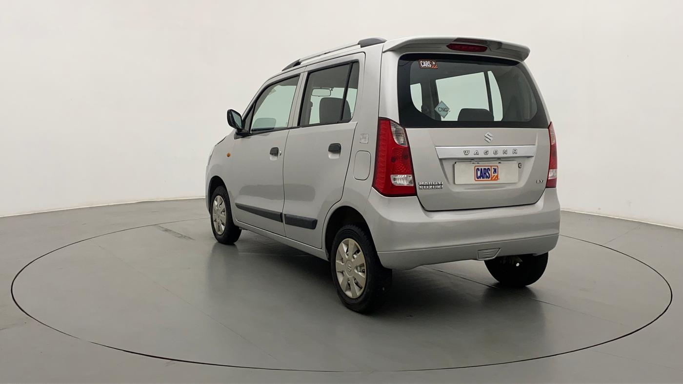 2014 Maruti Wagon R 1.0 LXI CNG, CNG, Manual, 42,080 km, Left Back Diagonal