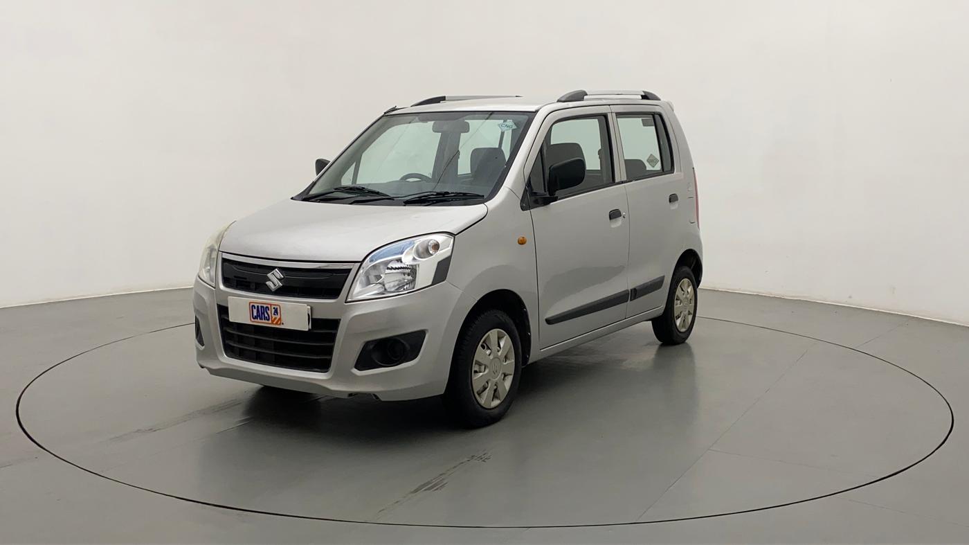 2014 Maruti Wagon R 1.0 LXI CNG, CNG, Manual, 42,080 km, Left Front Diagonal