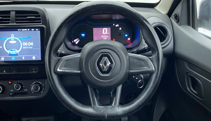 2021 Renault Kwid RXT 1.0 (O), Petrol, Manual, 26,757 km, Steering Wheel Close Up