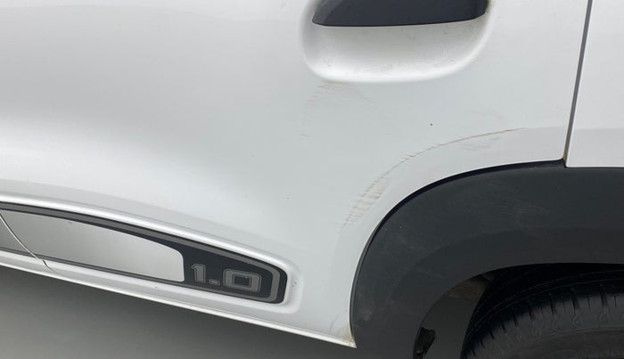 2021 Renault Kwid RXT 1.0 (O), Petrol, Manual, 26,757 km, Rear left door - Minor scratches