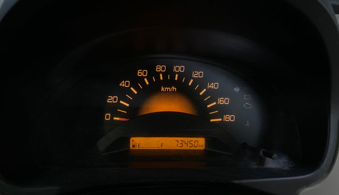 2013 Maruti Wagon R 1.0 LXI, Petrol, Manual, 73,442 km, Odometer Image