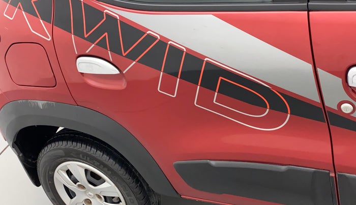 2017 Renault Kwid RXT 0.8, Petrol, Manual, 36,301 km, Right rear door - Graphic sticker