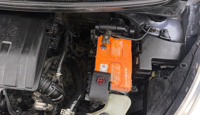 2015 Hyundai Grand i10 ASTA AT 1.2 KAPPA VTVT, Petrol, Automatic, 57,674 km, Engine View - Left