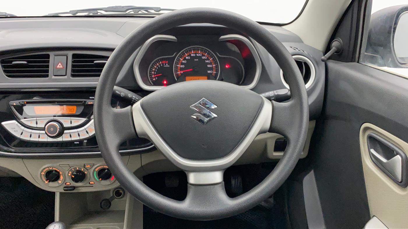 2016 Maruti Alto K10 VXI P, Petrol, Manual, 15,578 km, Steering Wheel