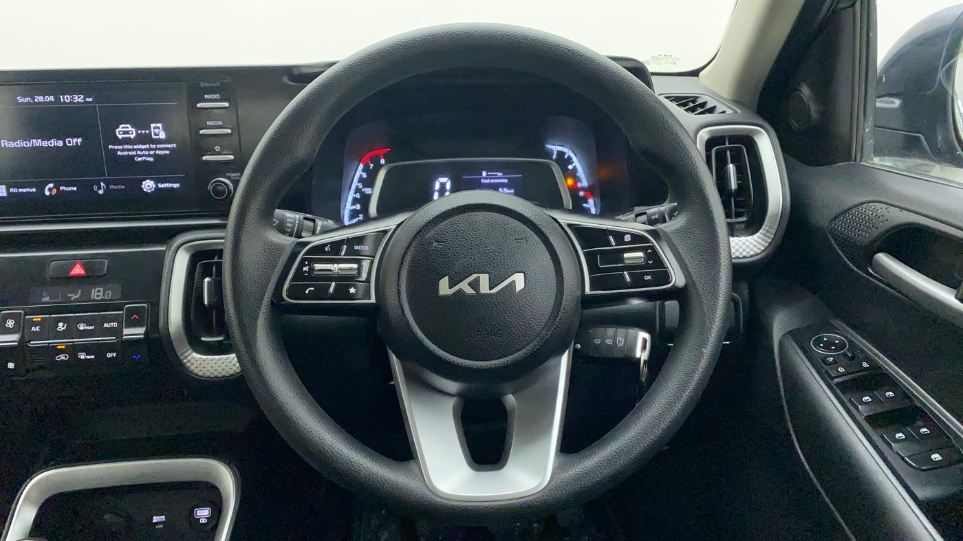 2021 KIA SONET HTK PLUS 1.2, Petrol, Manual, 26,649 km, Steering Wheel Close Up