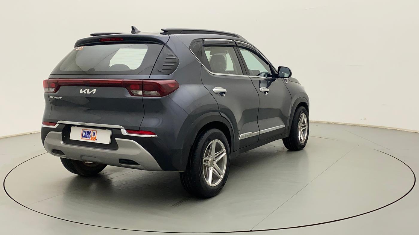 2021 KIA SONET HTK PLUS 1.2, Petrol, Manual, 26,649 km, Right Back Diagonal