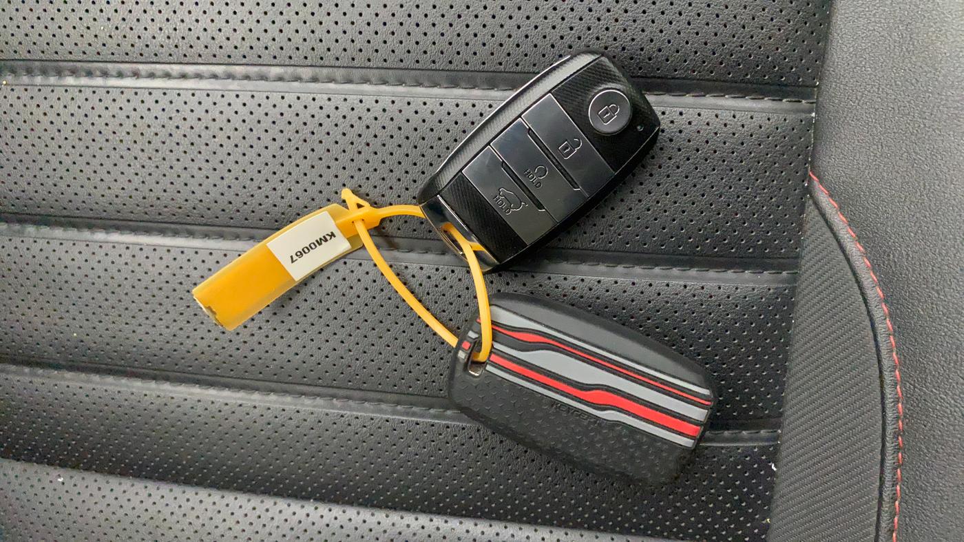 2021 KIA SELTOS GTX PLUS DCT 1.4 PETROL, Petrol, Automatic, 74,490 km, Key Close Up