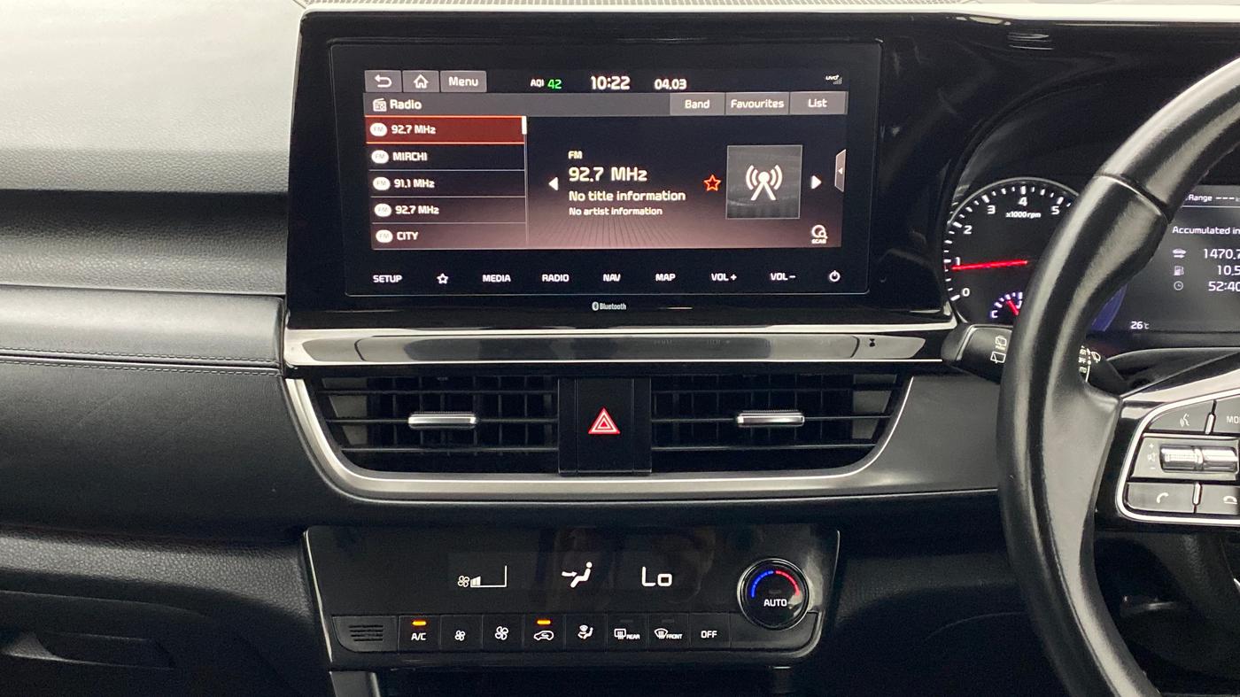 2019 KIA SELTOS GTX 1.4 GDI AT PETROL, Petrol, Automatic, 55,050 km, Air Conditioner