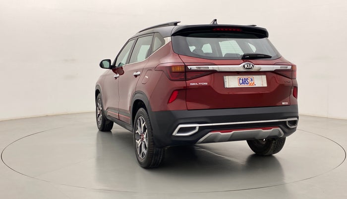 2019 KIA SELTOS GTX 1.4 GDI AT PETROL, Petrol, Automatic, 55,050 km, Left Back Diagonal