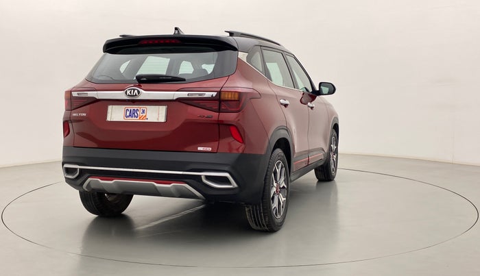 2019 KIA SELTOS GTX 1.4 GDI AT PETROL, Petrol, Automatic, 55,050 km, Right Back Diagonal