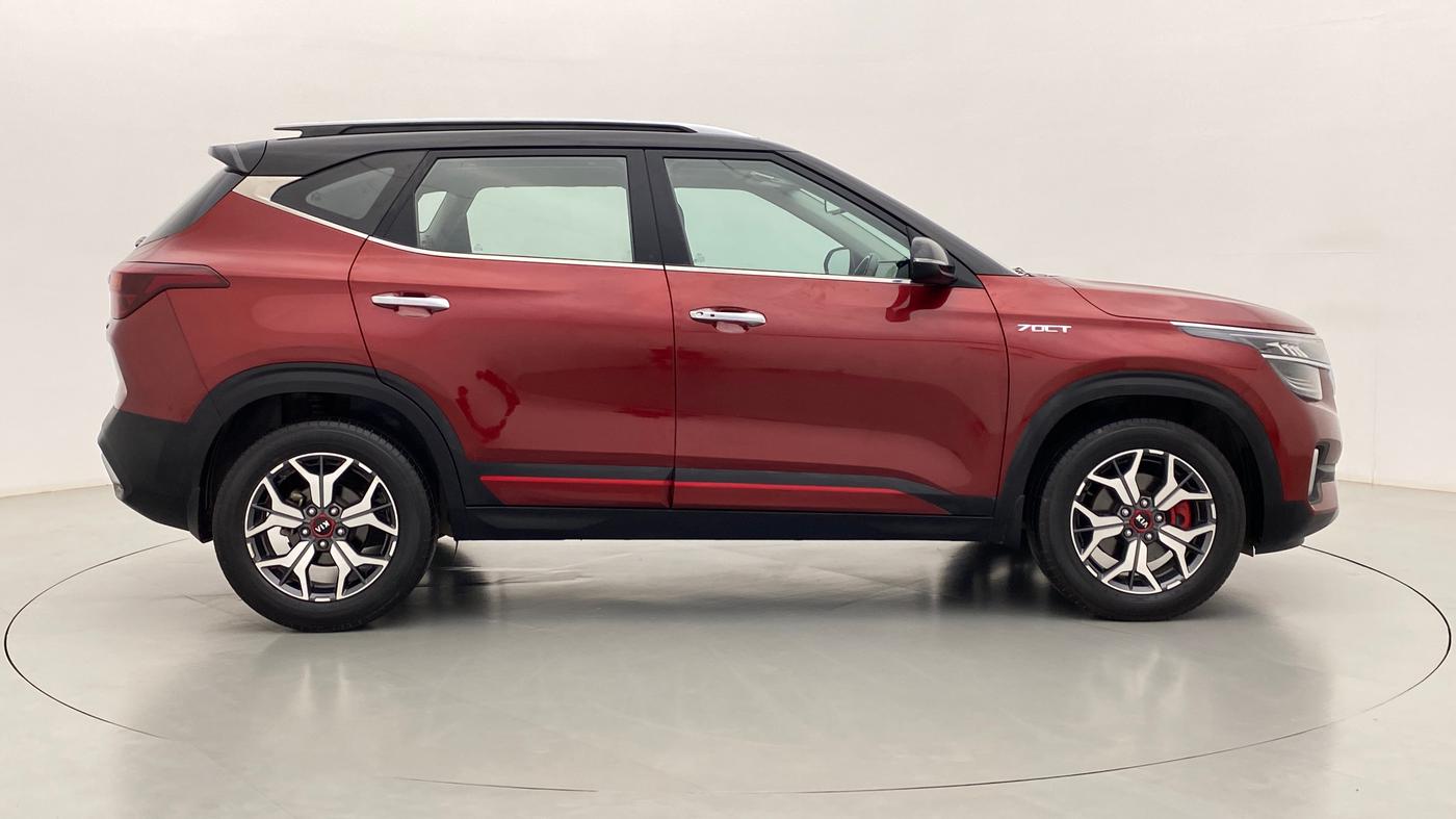 2019 KIA SELTOS GTX 1.4 GDI AT PETROL, Petrol, Automatic, 55,050 km, Right Side View