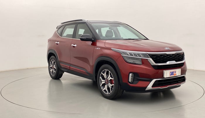 2019 KIA SELTOS GTX 1.4 GDI AT PETROL, Petrol, Automatic, 55,050 km, Right Front Diagonal