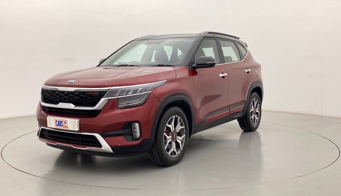 2019 KIA SELTOS GTX 1.4 GDI AT PETROL, Petrol, Automatic, 55,050 km, Left Front Diagonal