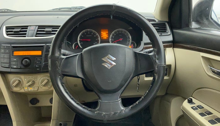 2012 Maruti Swift Dzire VXI, Petrol, Manual, 64,687 km, Steering Wheel Close Up