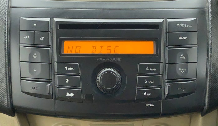 2012 Maruti Swift Dzire VXI, Petrol, Manual, 64,687 km, Infotainment System