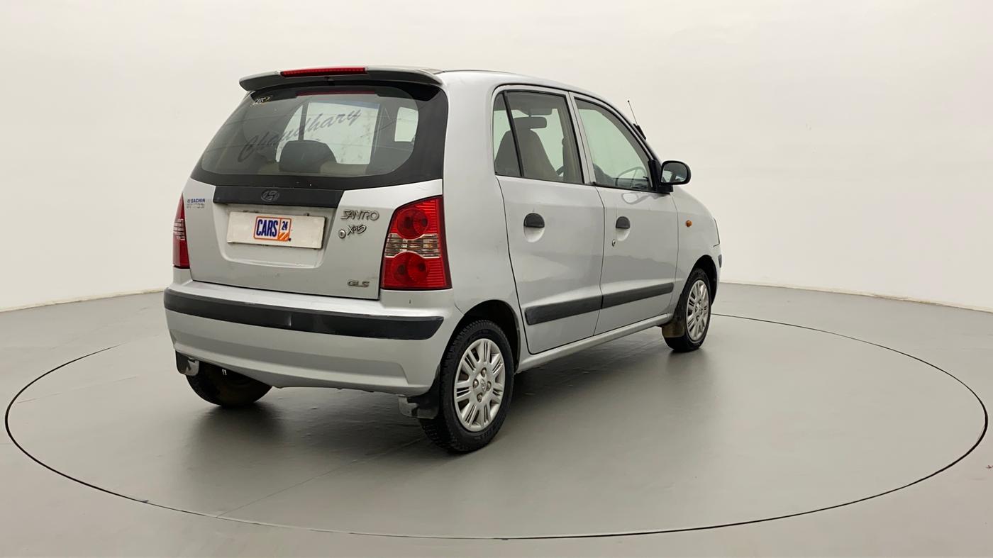 2011 Hyundai Santro Xing GLS, Petrol, Manual, 33,360 km, Right Back Diagonal