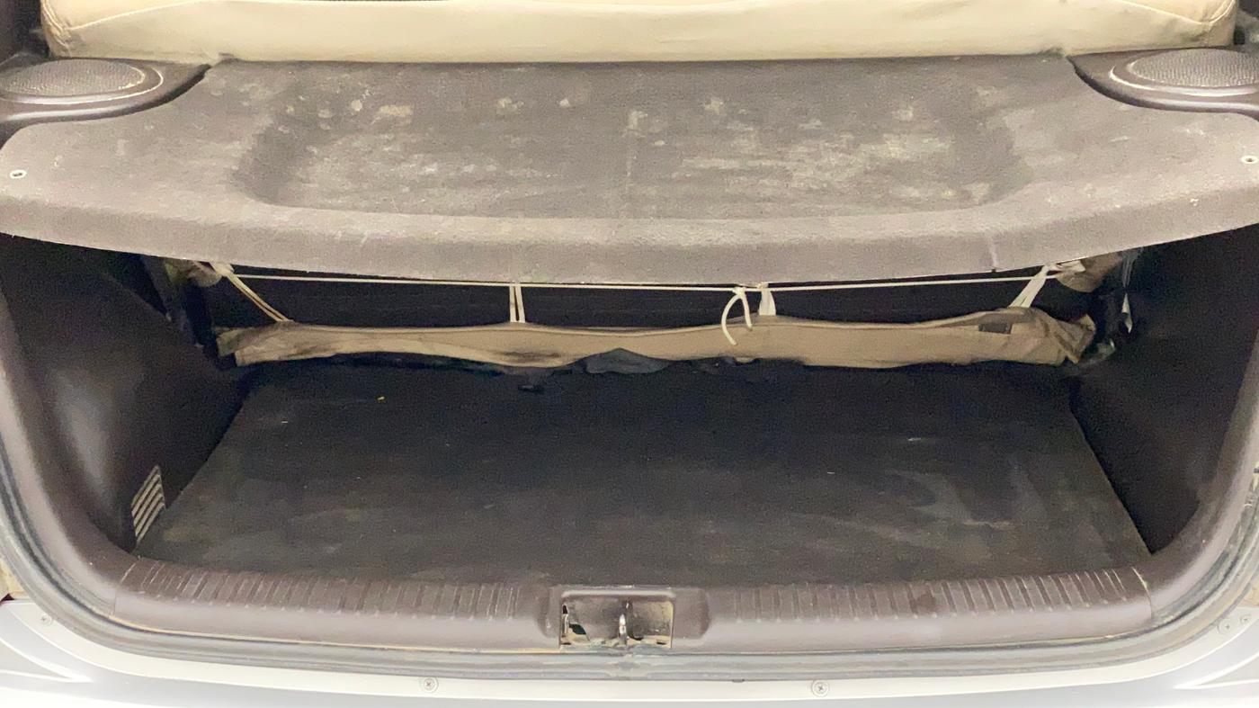 2011 Hyundai Santro Xing GLS, Petrol, Manual, 33,360 km, Boot Inside