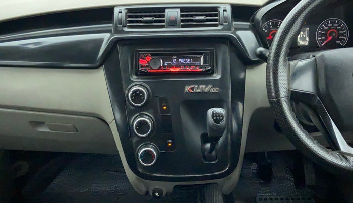 2016 Mahindra Kuv100 K2 PLUS 6 STR, CNG, Manual, 39,072 km, Air Conditioner