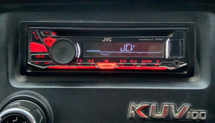 2016 Mahindra Kuv100 K2 PLUS 6 STR, CNG, Manual, 39,072 km, Infotainment System