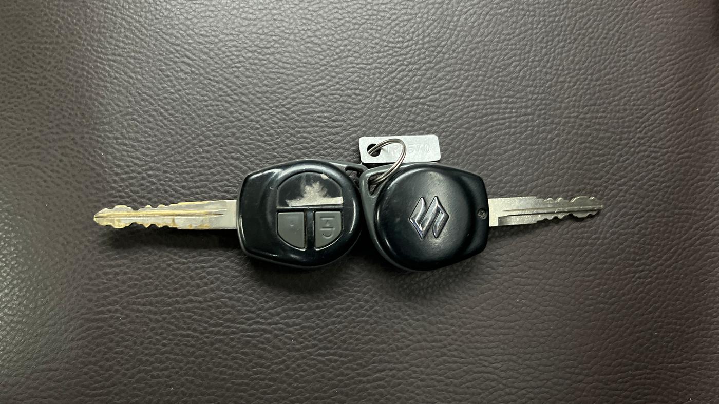 2014 Maruti Wagon R 1.0 VXI, Petrol, Manual, 78,110 km, Key Close Up