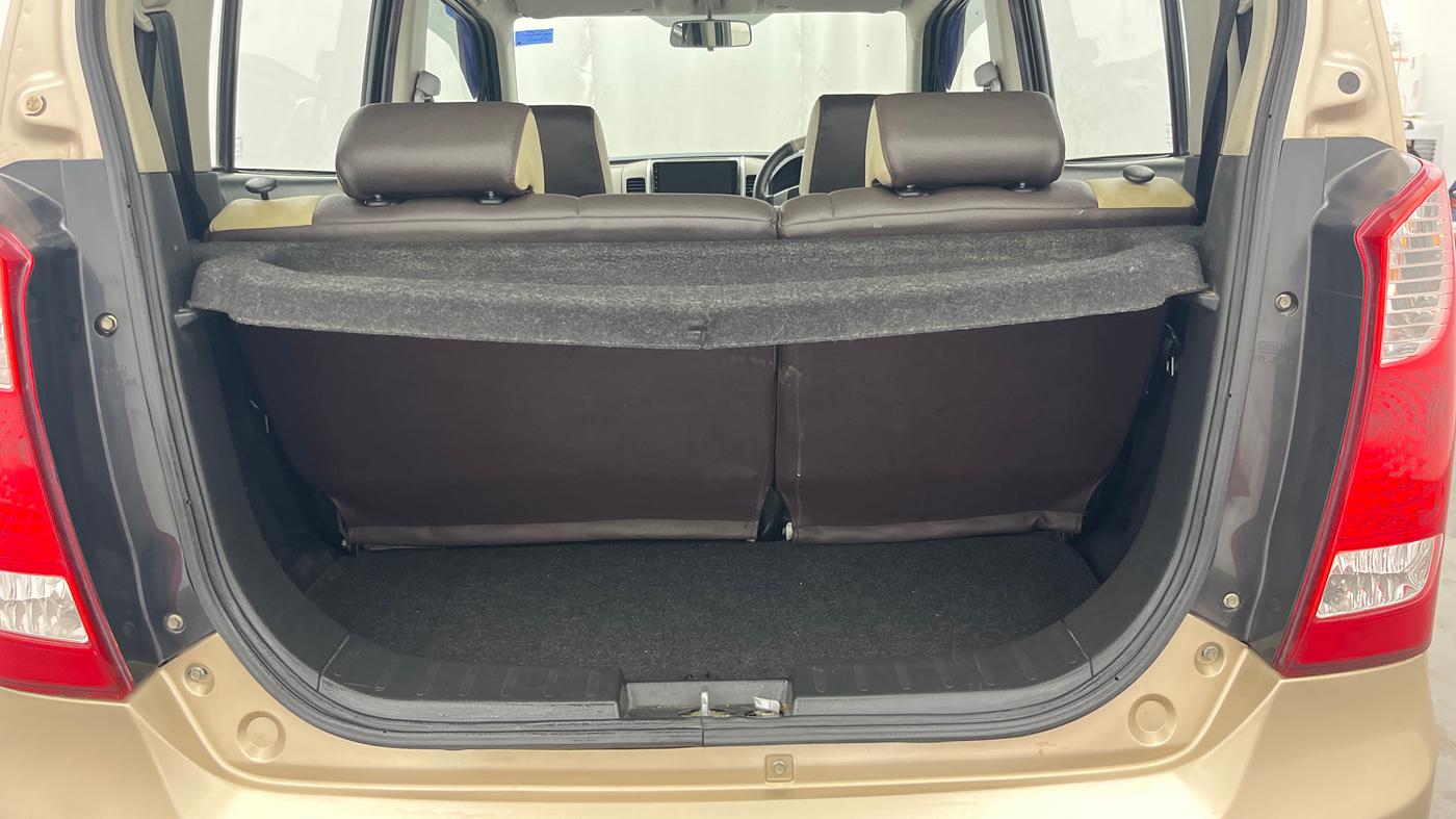 2014 Maruti Wagon R 1.0 VXI, Petrol, Manual, 78,110 km, Boot Inside