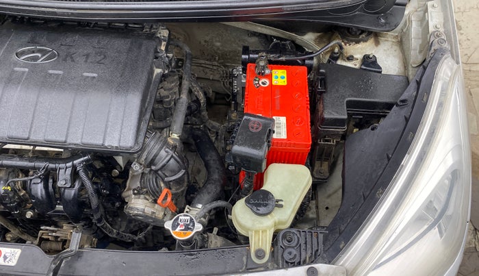 2015 Hyundai Grand i10 ASTA AT 1.2 KAPPA VTVT, Petrol, Automatic, 48,105 km, Engine View - Left