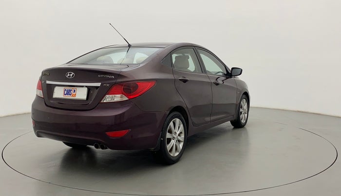 2012 Hyundai Verna FLUIDIC 1.6 VTVT SX, Petrol, Manual, 59,552 km, Right Back Diagonal