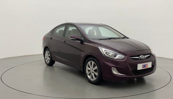 2012 Hyundai Verna FLUIDIC 1.6 VTVT SX, Petrol, Manual, 59,552 km, Right Front Diagonal