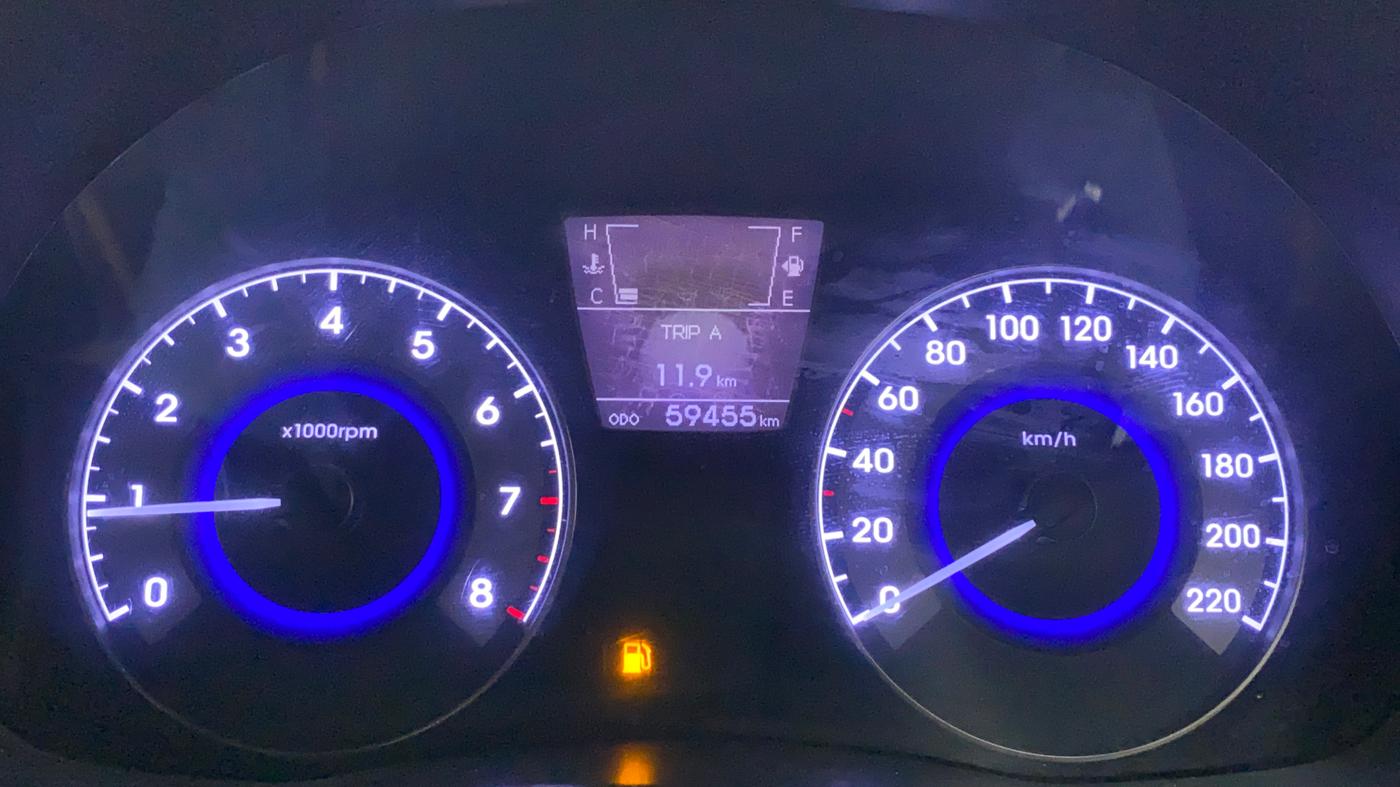 2012 Hyundai Verna FLUIDIC 1.6 VTVT SX, Petrol, Manual, 59,552 km, Odometer Image