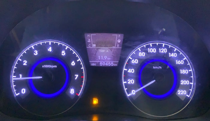 2012 Hyundai Verna FLUIDIC 1.6 VTVT SX, Petrol, Manual, 59,552 km, Odometer Image