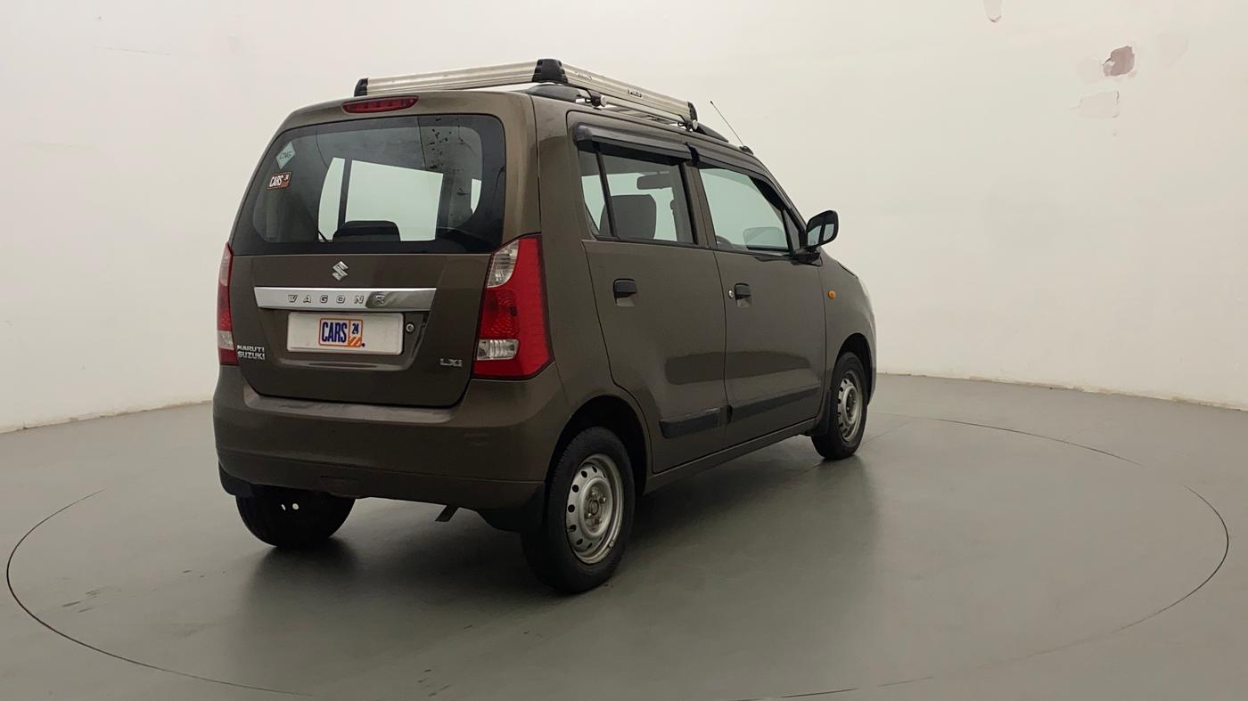 2013 Maruti Wagon R 1.0 LXI CNG, CNG, Manual, 59,303 km, Right Back Diagonal