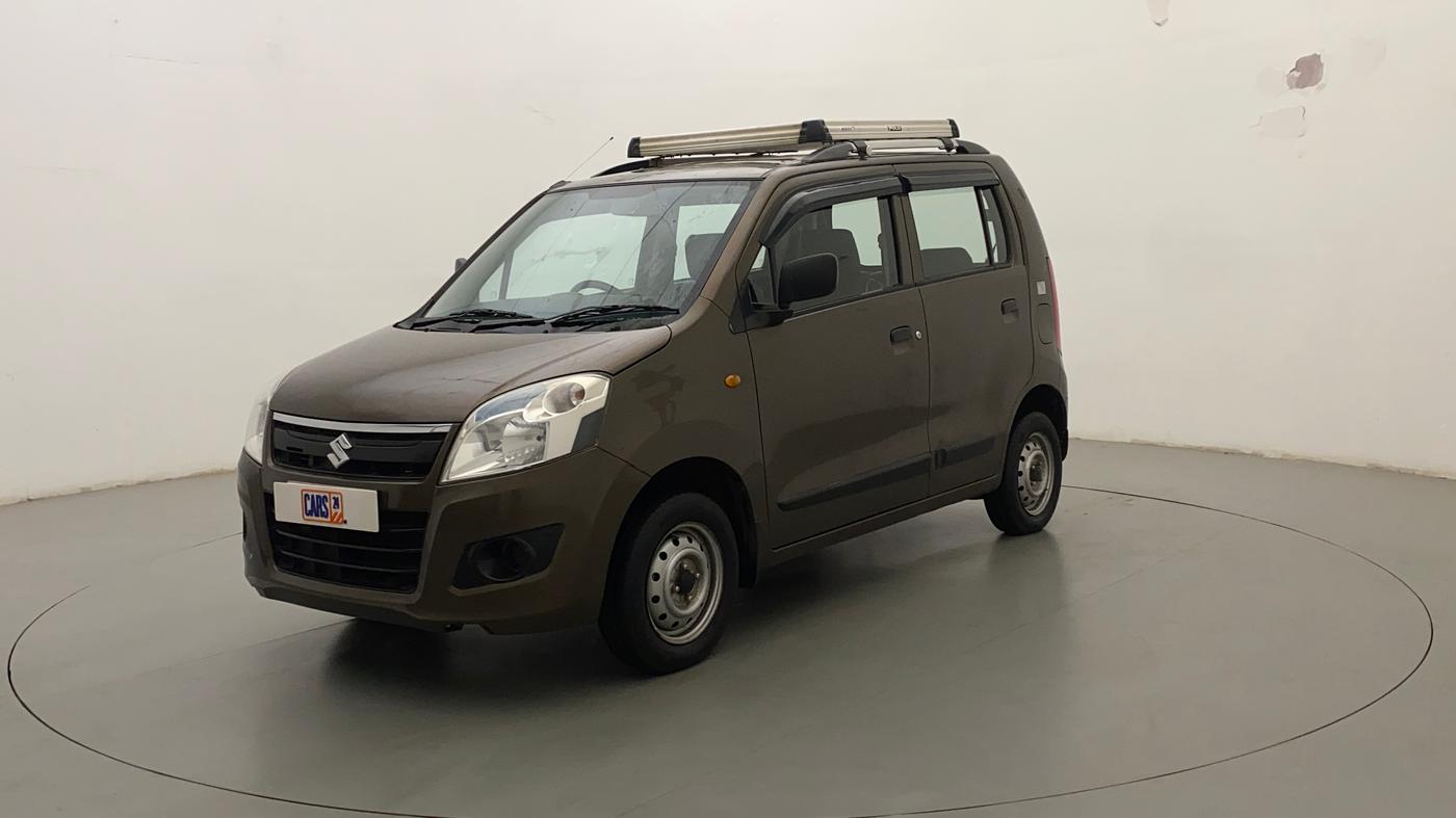 2013 Maruti Wagon R 1.0 LXI CNG, CNG, Manual, 59,303 km, Left Front Diagonal