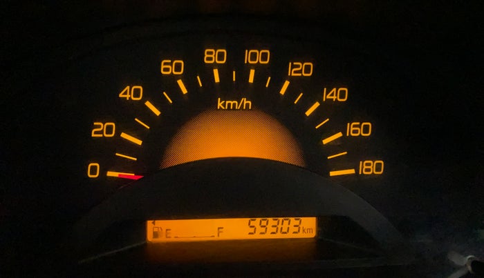 2013 Maruti Wagon R 1.0 LXI CNG, CNG, Manual, 59,303 km, Odometer Image