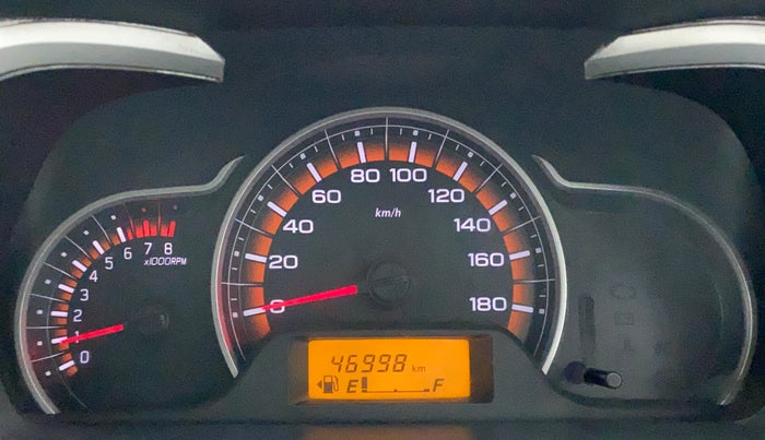 2015 Maruti Alto K10 VXI, Petrol, Manual, 46,998 km, Odometer Image