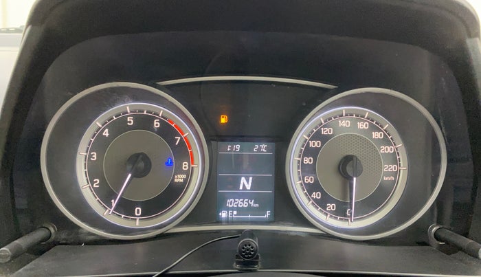 2017 Maruti Dzire ZXI AMT, Petrol, Automatic, 1,02,742 km, Odometer Image
